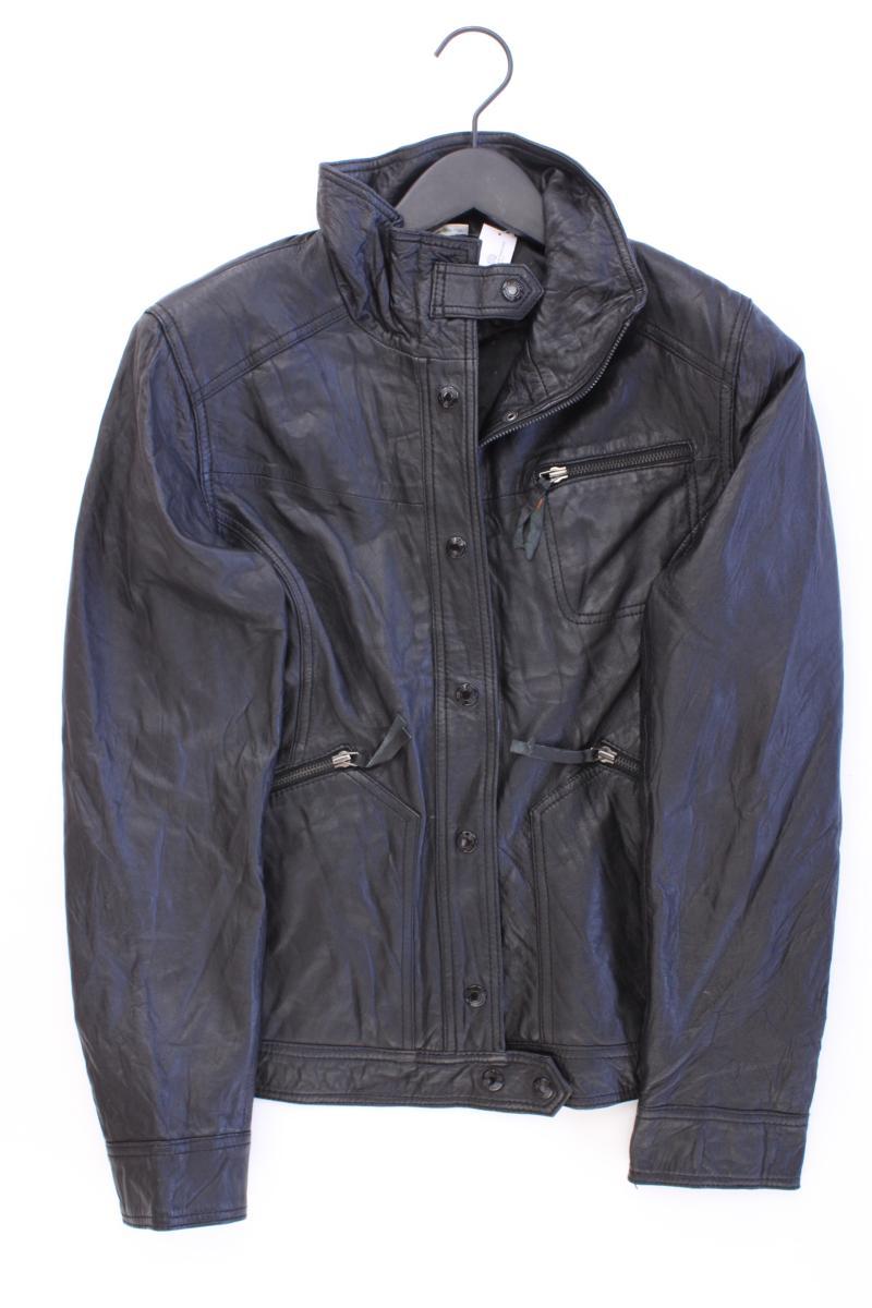 Street One Lederjacke Gr. 42 schwarz