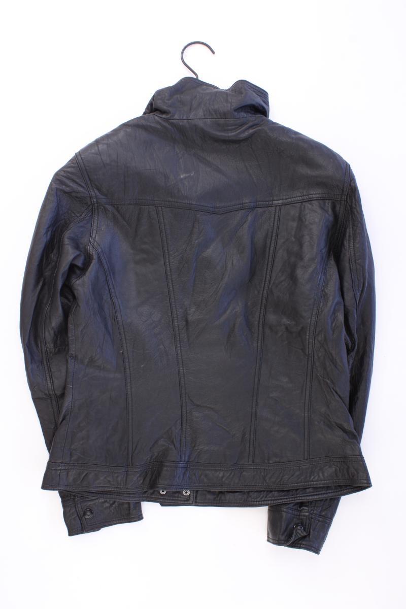 Street One Lederjacke Gr. 42 schwarz