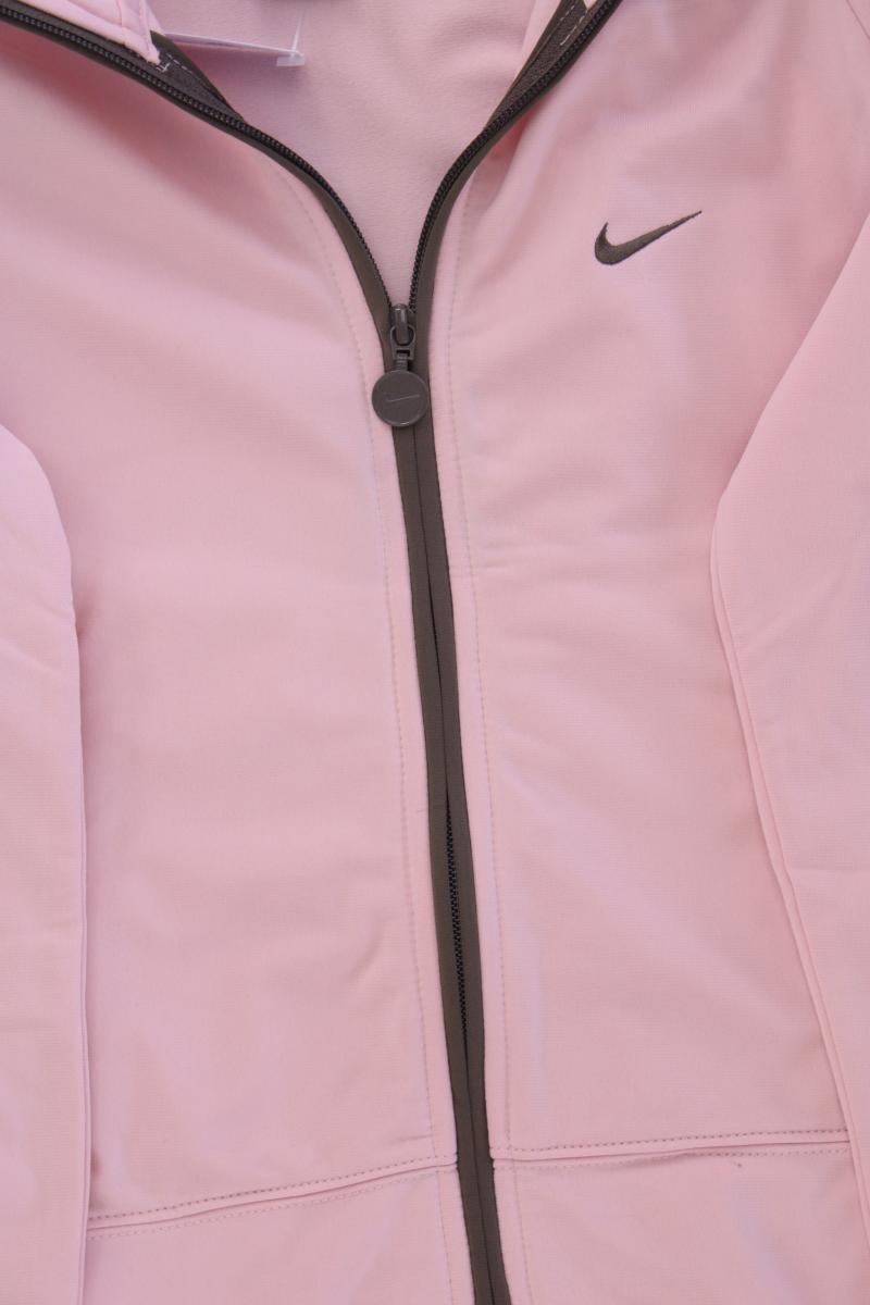 Nike Strickjacke Gr. S Langarm rosa aus Polyester