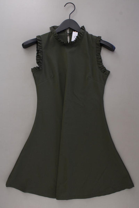 Ling Ling Italy Kleid Gr. S neuwertig Ärmellos olivgrün aus Polyester