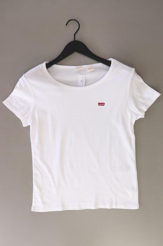 Levi's T-Shirt Gr. L Kurzarm weiß aus Baumwolle