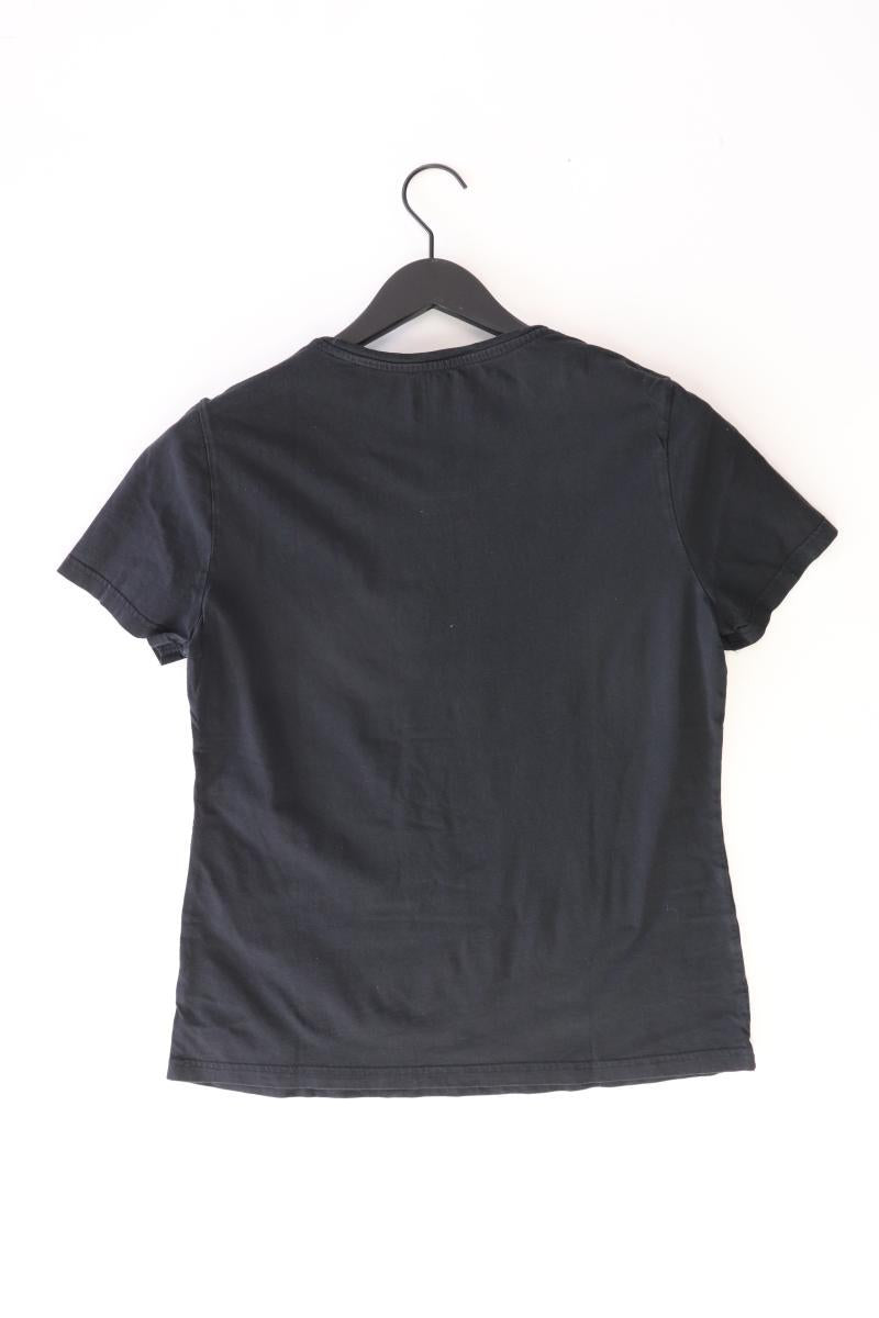 Adidas Printshirt Gr. L Kurzarm schwarz aus Baumwolle