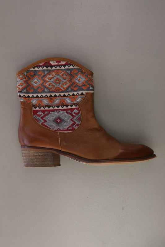 Deerberg Stiefeletten Gr. 41 braun aus Leder