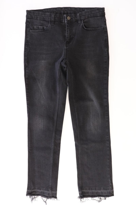 Set Skinny Jeans Gr. 40 schwarz aus Baumwolle