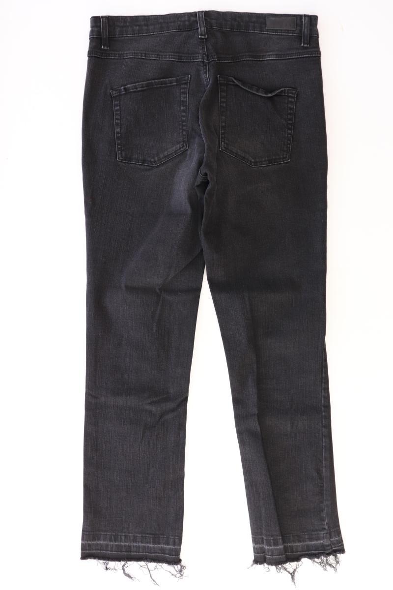 Set Skinny Jeans Gr. 40 schwarz aus Baumwolle