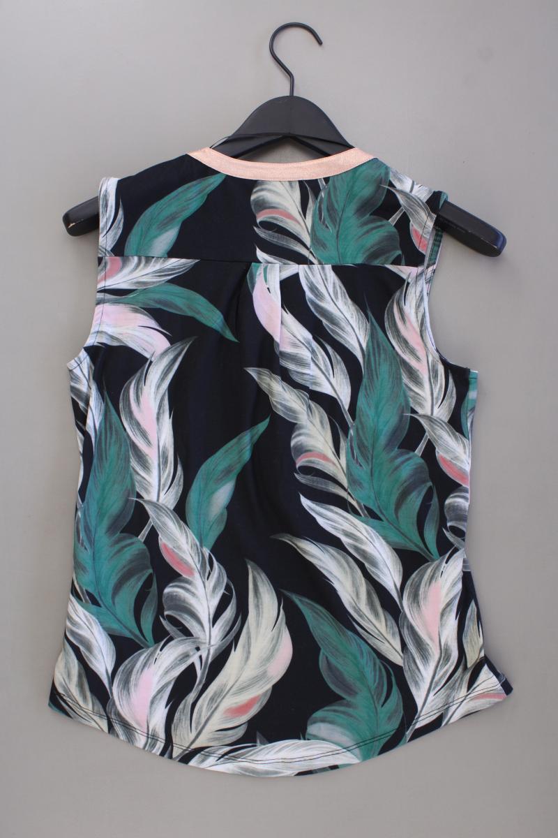 Geisha Ärmellose Bluse Gr. 36 mit Blumenmuster mehrfarbig aus Polyester
