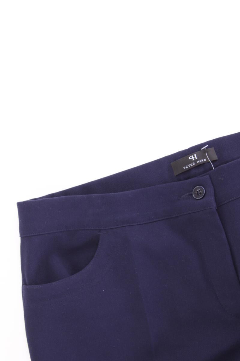 Peter Hahn Anzughose Gr. 42 neuwertig blau aus Polyester