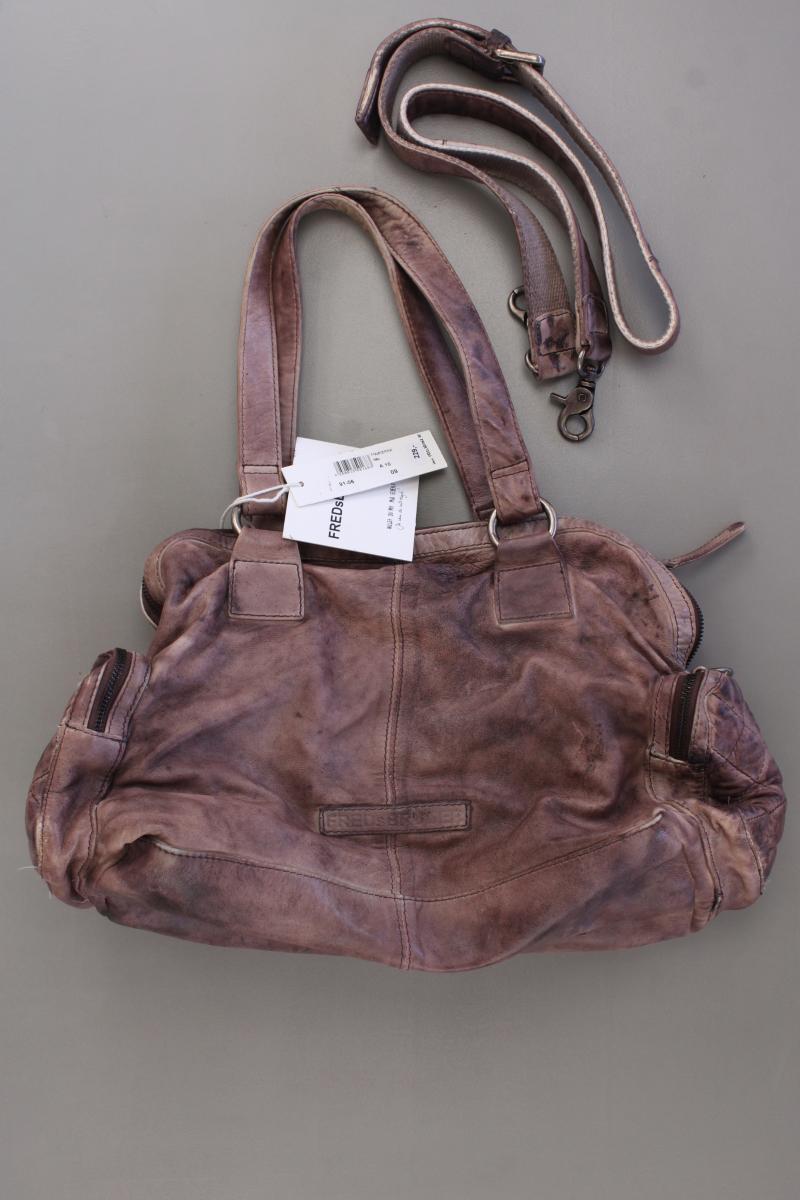 FREDsBRUDER Henkeltasche neu mit Etikett Neupreis: 229,0€! lila aus Leder