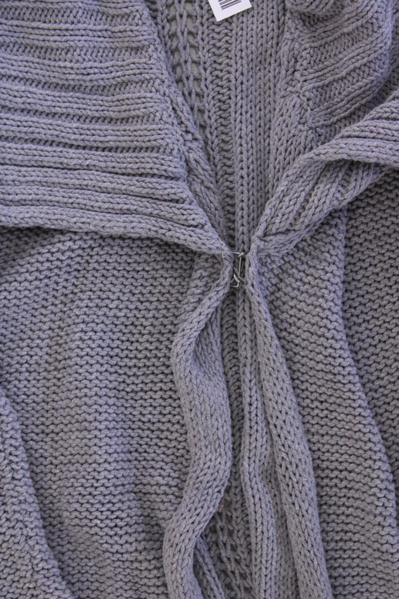 Frieda&Freddies Strickjacke Gr. 36 Langarm grau aus Baumwolle