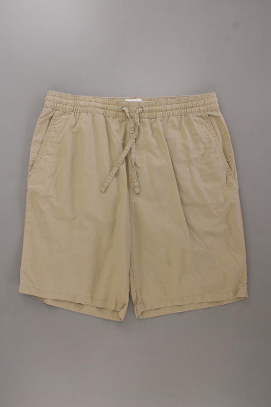 H&M Shorts mit Leinen für Herren Gr. M braun aus Baumwolle