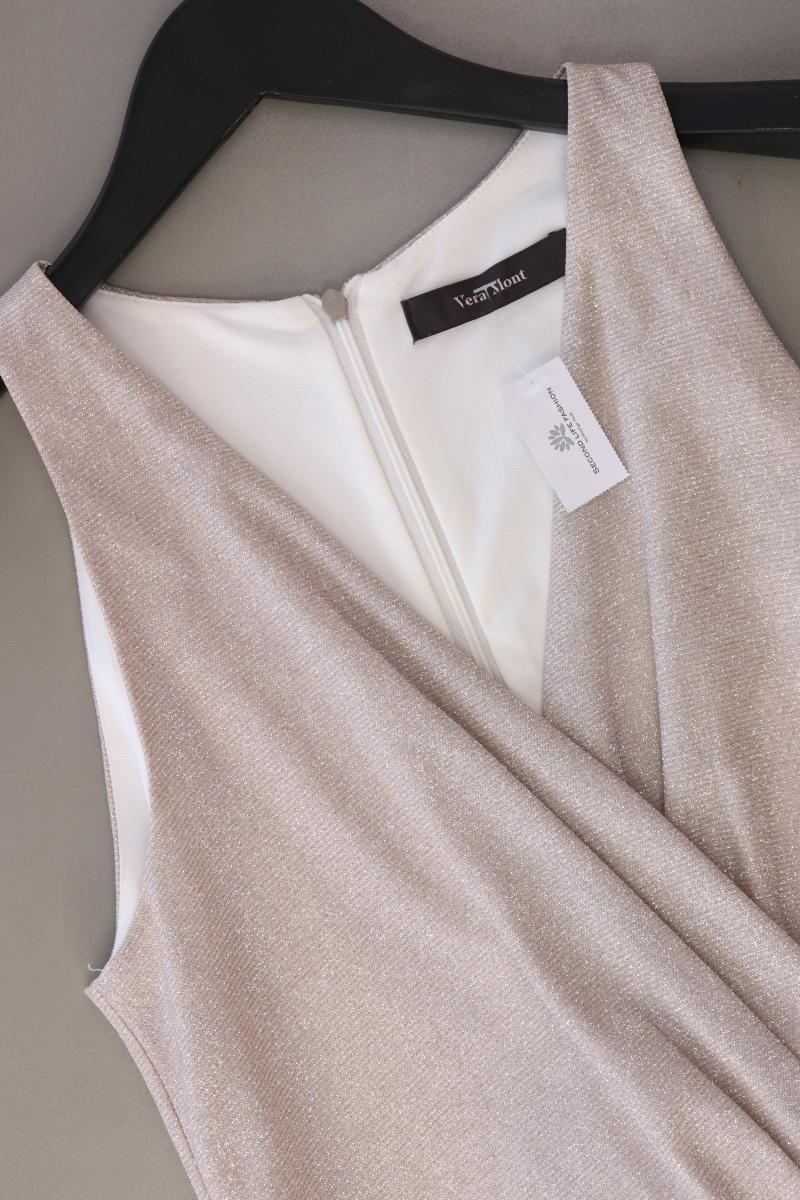 Vera Mont Langer Jumpsuit Gr. 36 creme aus Polyester