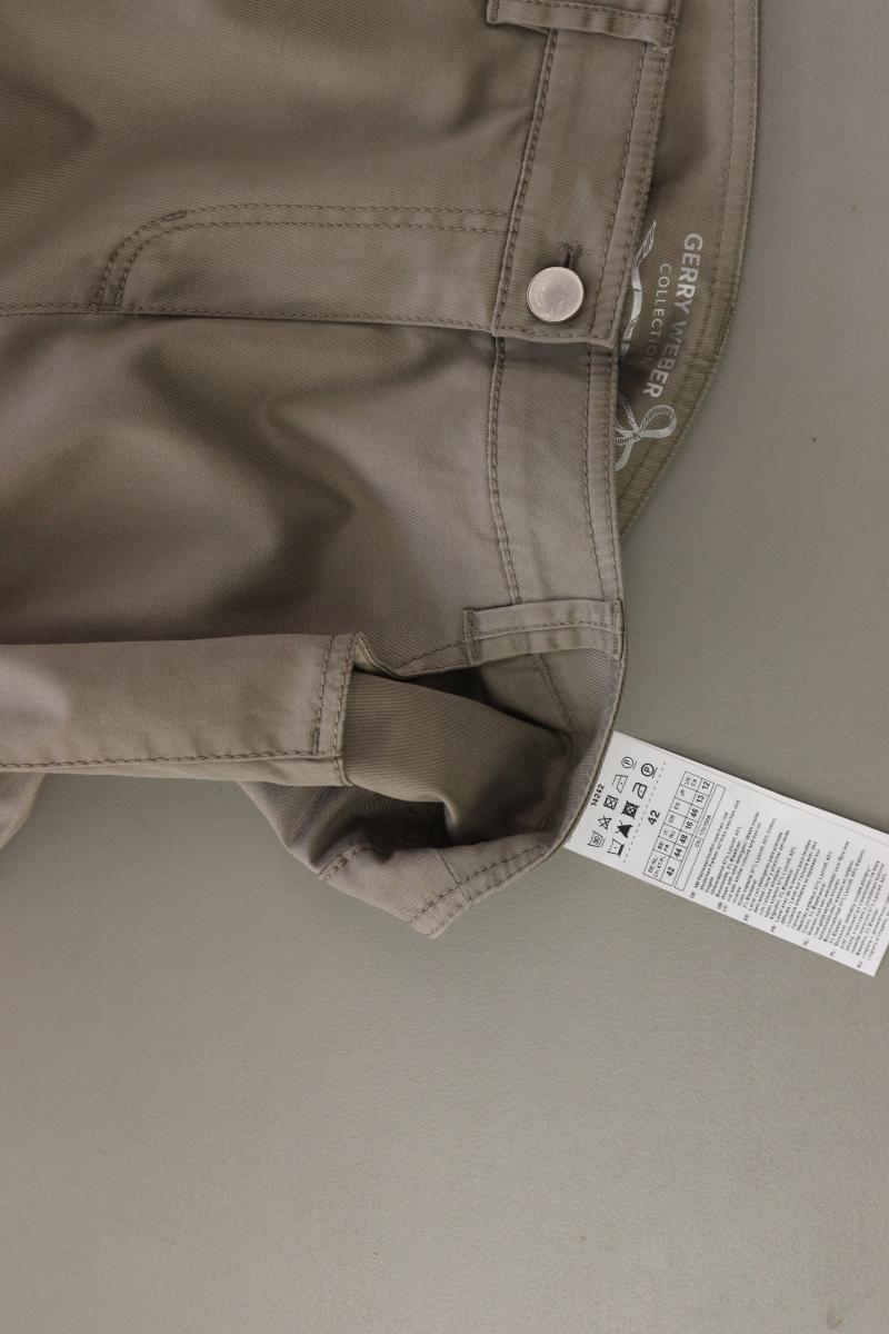Gerry Weber Five-Pocket-Hose Gr. 42 olivgrün aus Lyocell