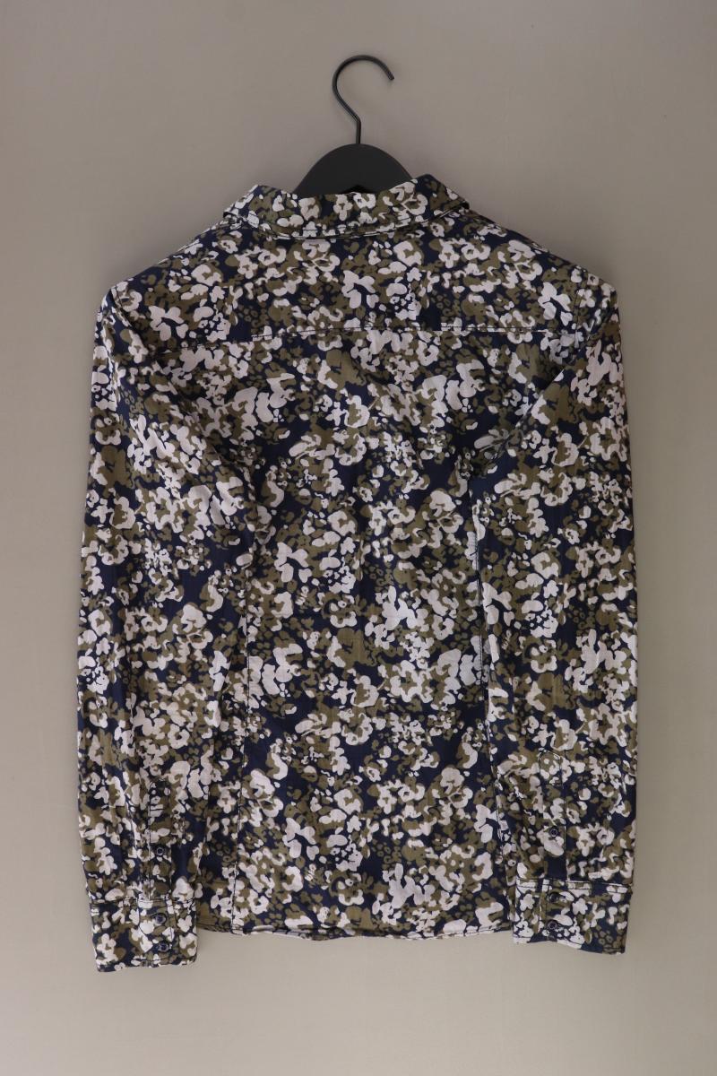 Esprit Langarmbluse Gr. 38 blau aus Baumwolle