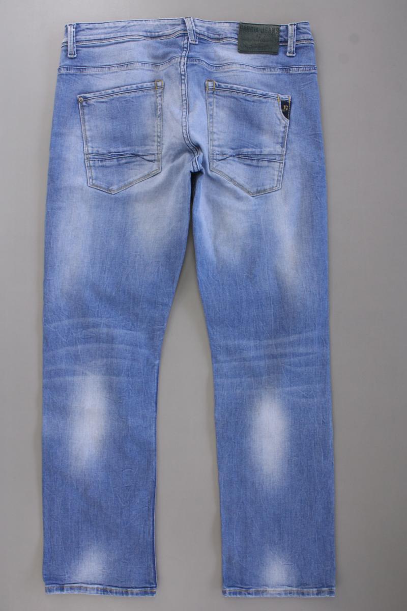 Garcia Jeans Straight Jeans für Herren Gr. M blau