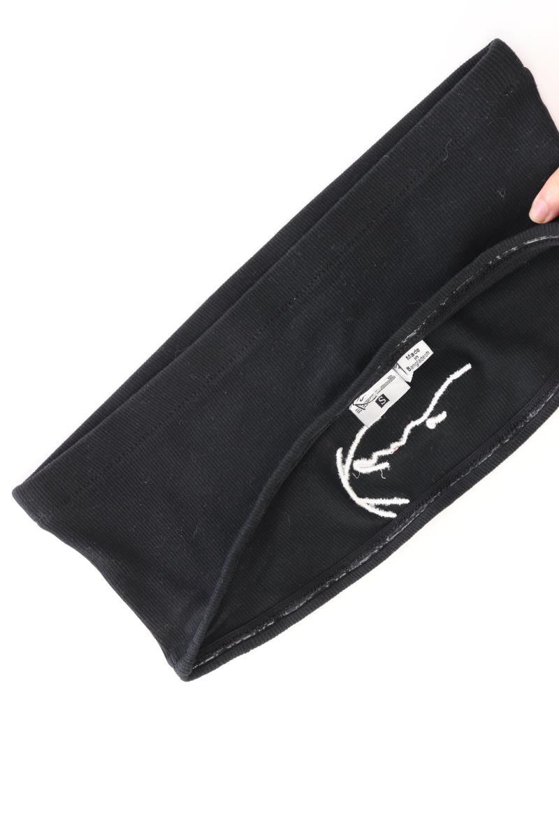 KARL KANI Bandeau-Top Gr. S schwarz aus Baumwolle