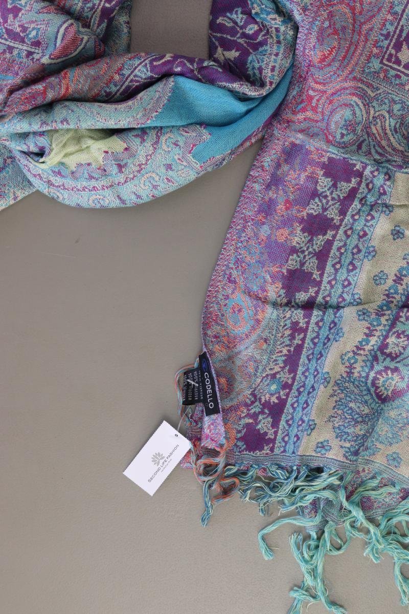 Codello Tuch mit Paisleymuster blau aus Viskose