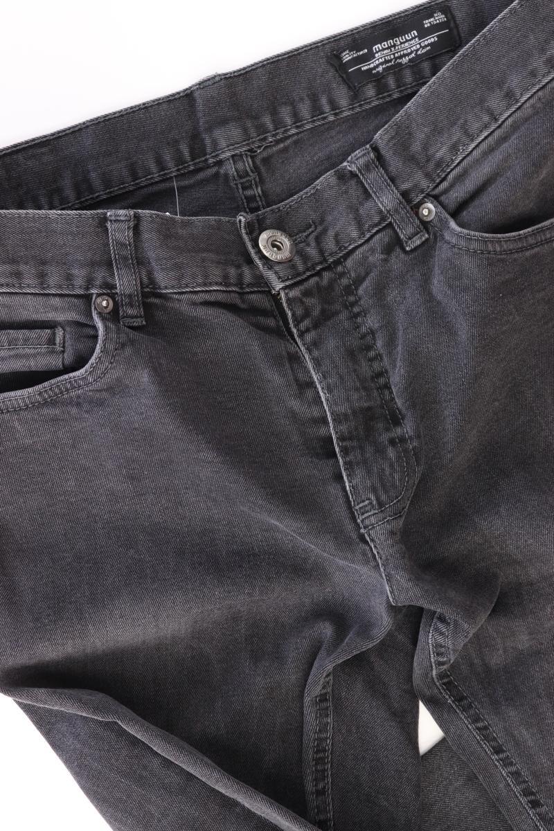 Manguun Slim Jeans für Herren Gr. W30/L34 grau aus Baumwolle