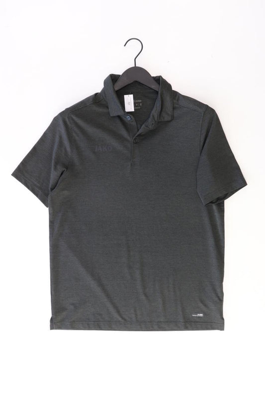 Jako Poloshirt für Herren Gr. M Kurzarm grau aus Polyester