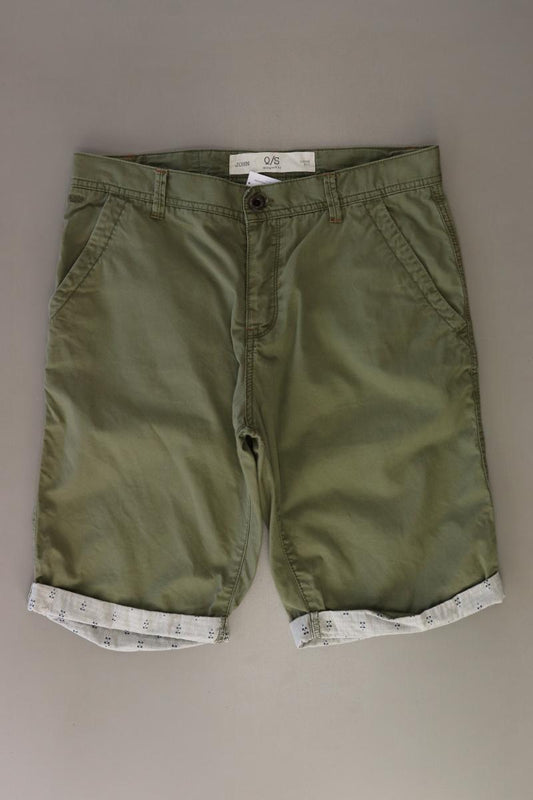 QS by s.Oliver Shorts für Herren Gr. W30 olivgrün aus Baumwolle
