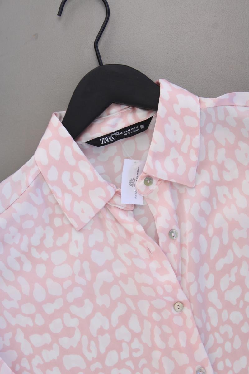 Zara Langarmbluse Gr. XS neuwertig rosa