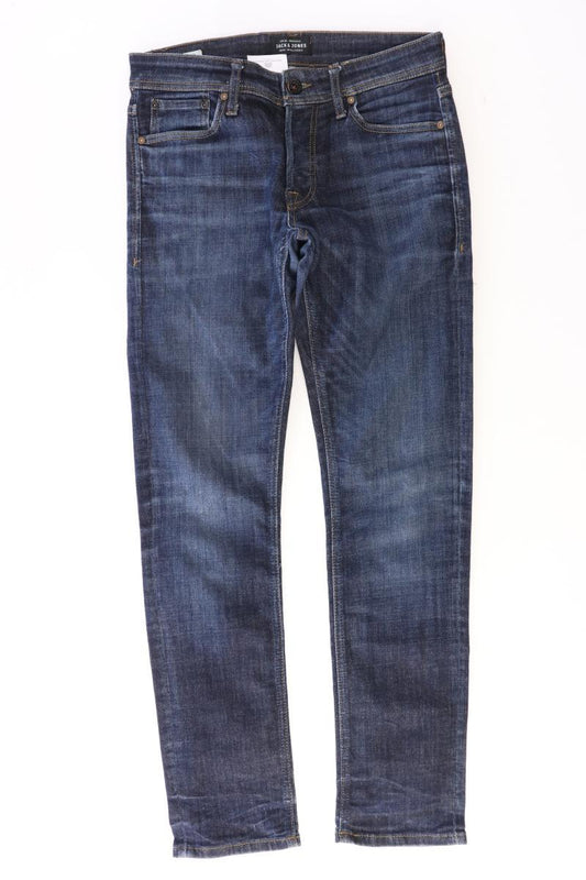 Jack & Jones Slim Jeans für Herren Gr. W30/L32 blau aus Baumwolle