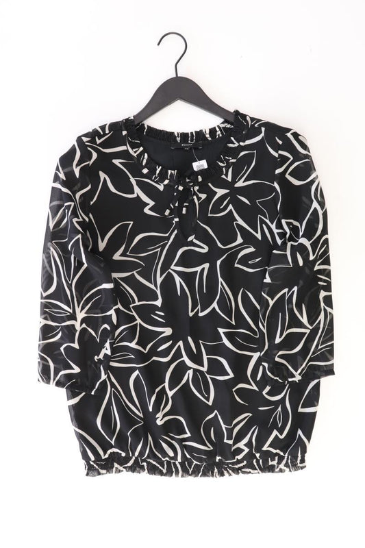 Bonita Regular Bluse Gr. 38 3/4 Ärmel schwarz aus Polyester