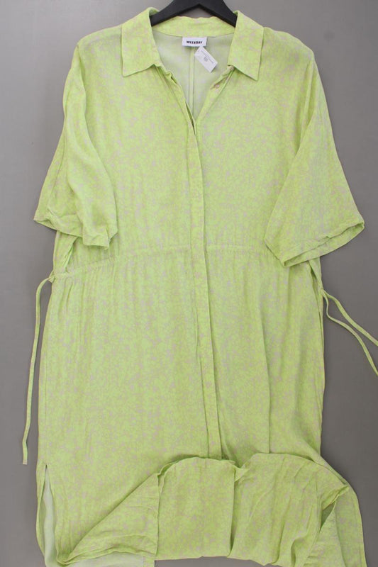 Weekday Maxikleid Gr. 48 3/4 Ärmel grün