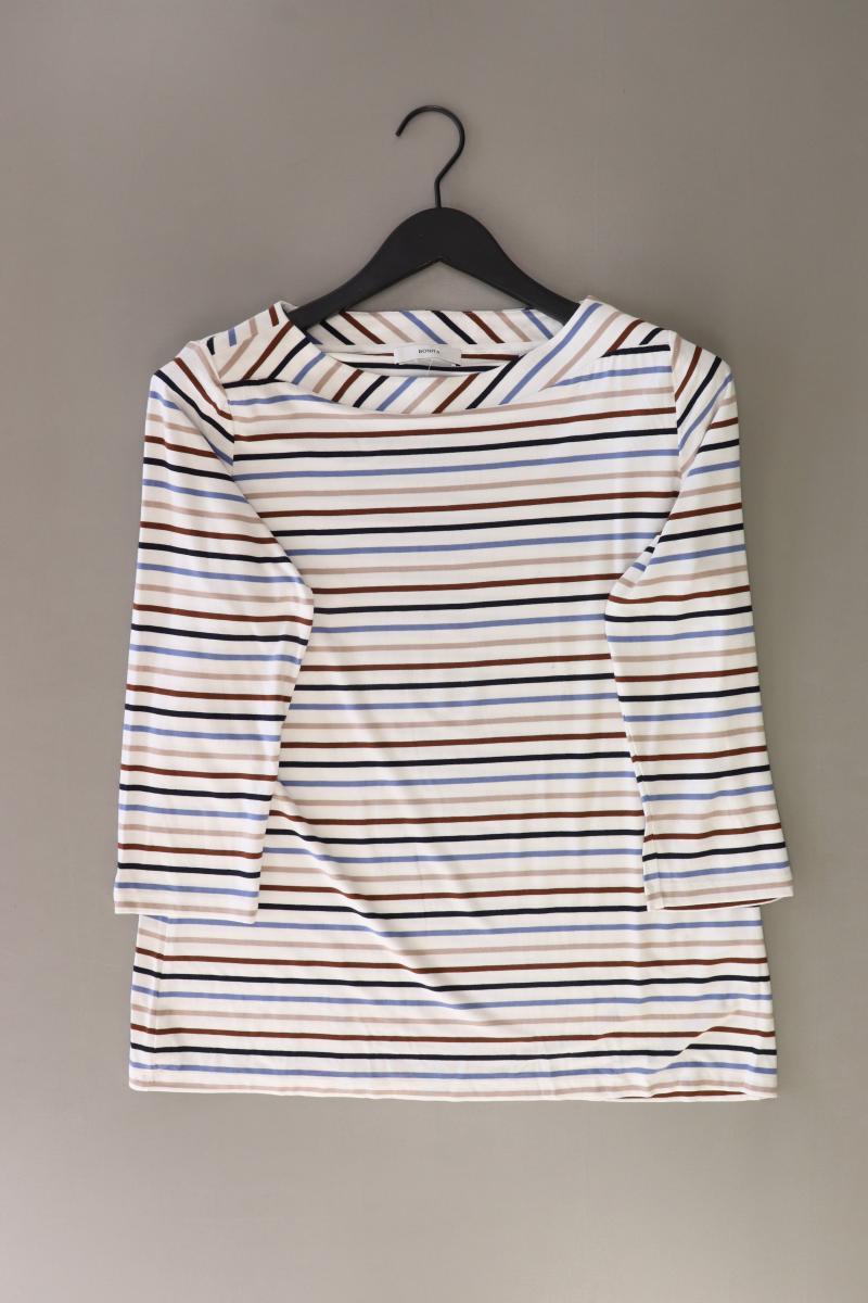 Bonita Ringelshirt Gr. L gestreift 3/4 Ärmel mehrfarbig aus Viskose