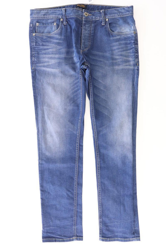 Jack & Jones Straight Jeans für Herren Gr. W34/L32 Modell Tim blau aus Baumwolle