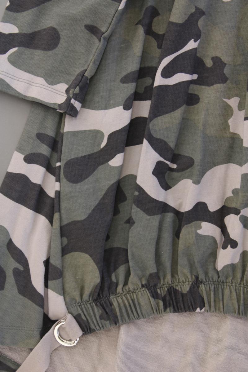 angel of style Langarmpullover Gr. 46 camouflage olivgrün