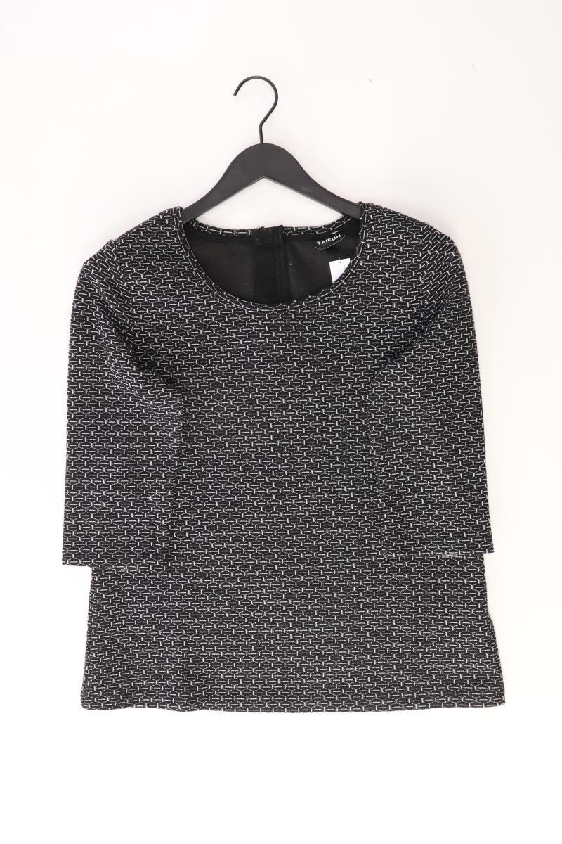 Taifun Feinstrickpullover Gr. 40 schwarz aus Polyester