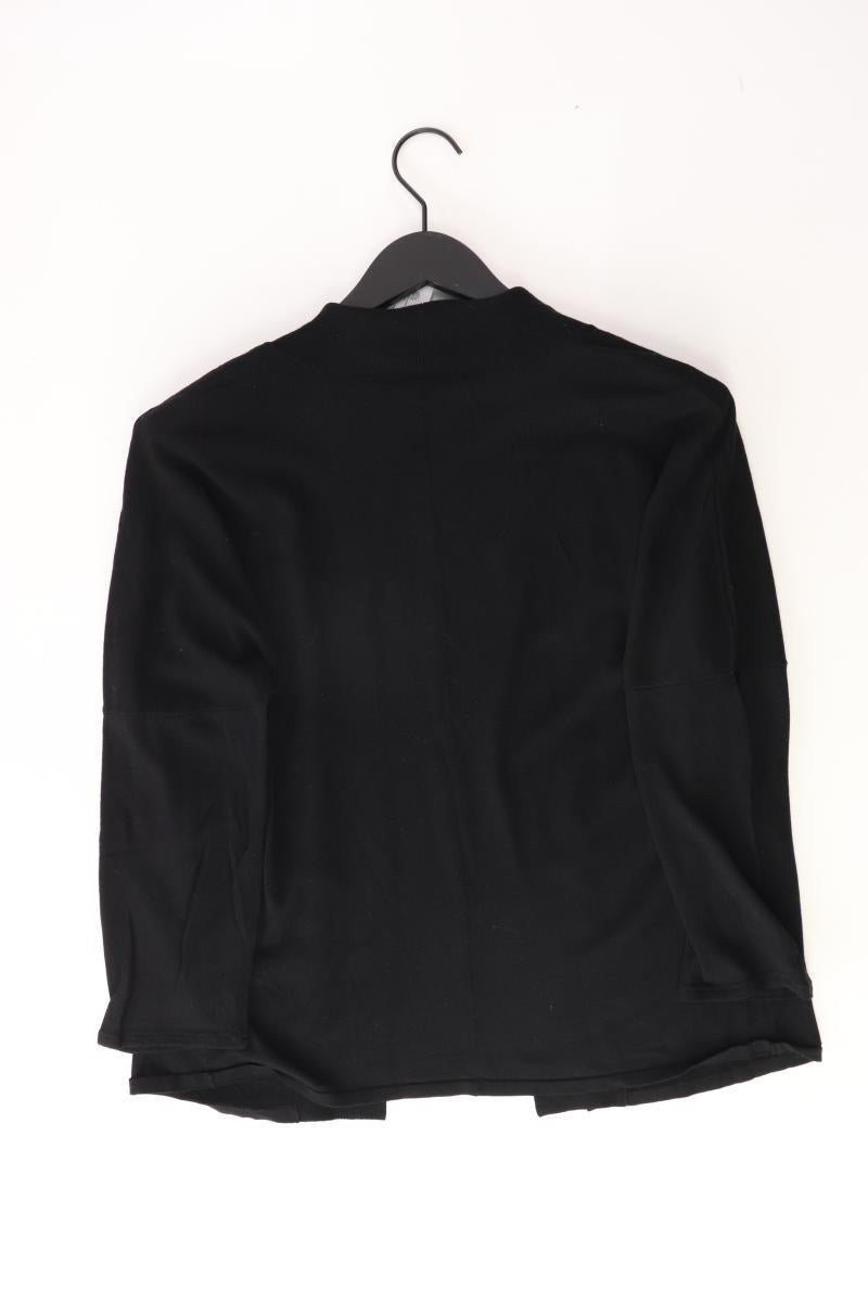 s.Oliver Selection Strickjacke Gr. 44 3/4 Ärmel schwarz aus Viskose
