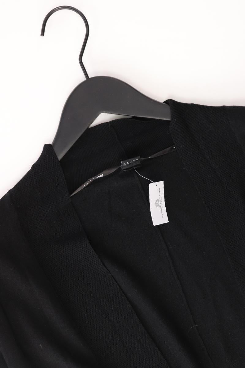 s.Oliver Selection Strickjacke Gr. 44 3/4 Ärmel schwarz aus Viskose