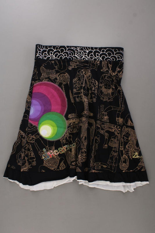 Desigual Stretchrock Gr. S schwarz aus Baumwolle