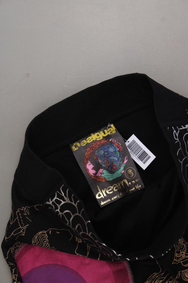 Desigual Stretchrock Gr. S schwarz aus Baumwolle