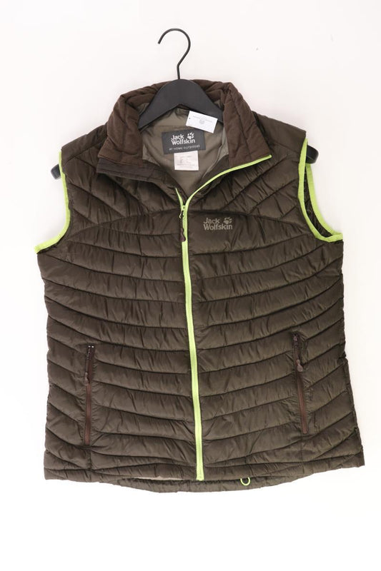 Jack Wolfskin Steppweste Gr. L braun aus Polyester