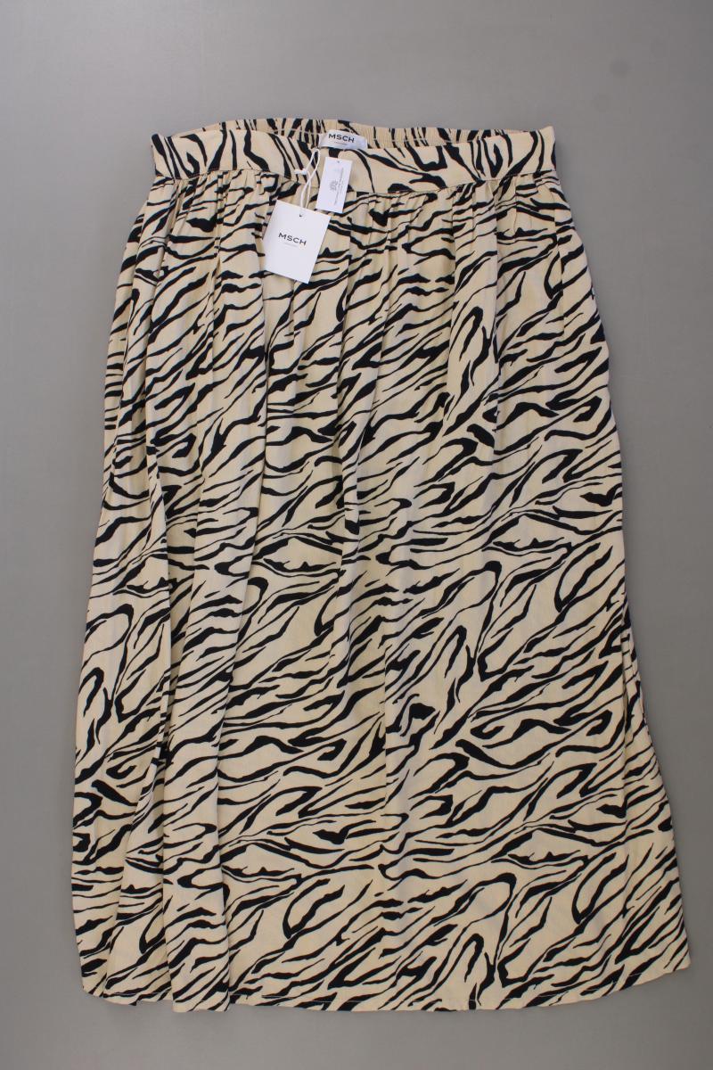 MSCH Copenhagen Stretchrock Gr. M mit Tierdruck neu mit Etikett creme
