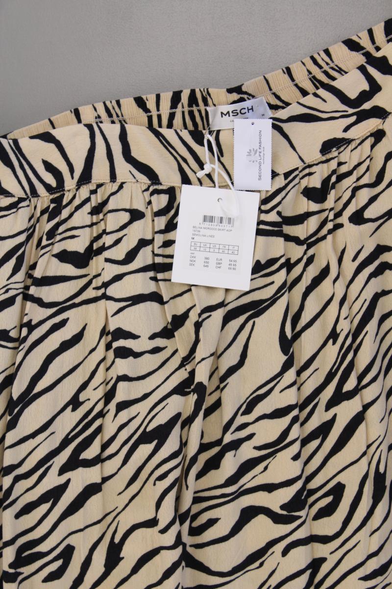 MSCH Copenhagen Stretchrock Gr. M mit Tierdruck neu mit Etikett creme