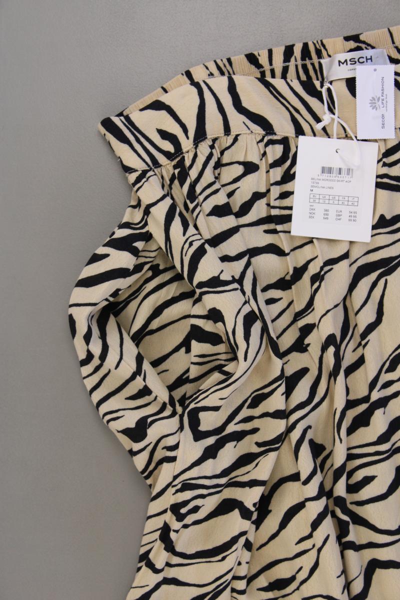 MSCH Copenhagen Stretchrock Gr. M mit Tierdruck neu mit Etikett creme