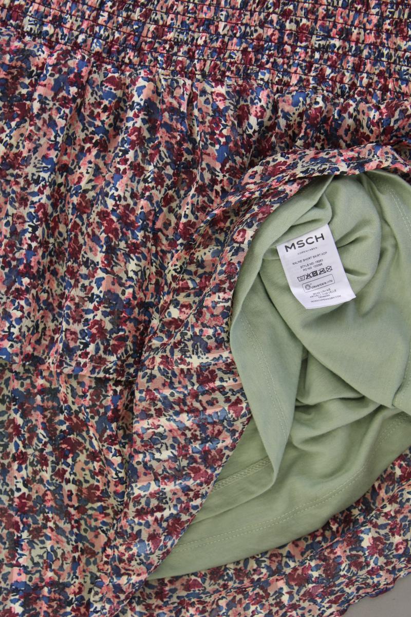 MSCH Copenhagen Tüllrock Gr. S mit Blumenmuster mehrfarbig aus Polyester