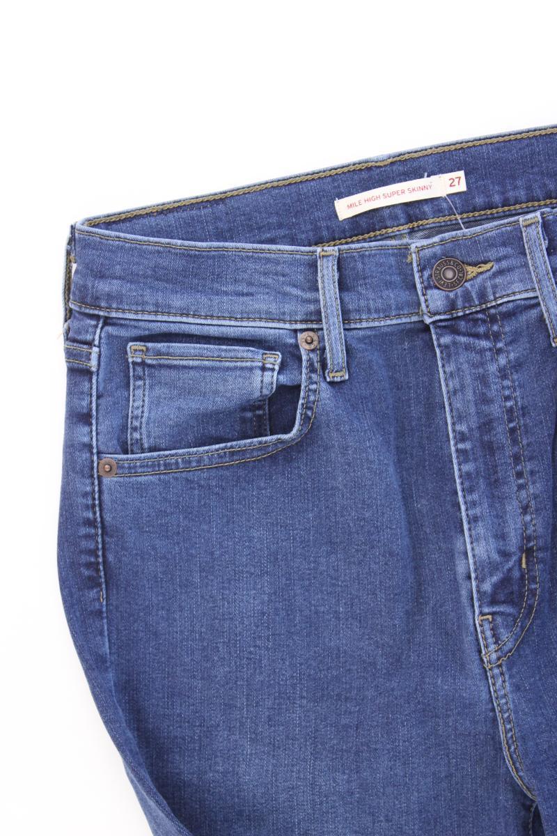 Levi's Skinny Jeans Gr. W27/L30 neuwertig blau aus Baumwolle