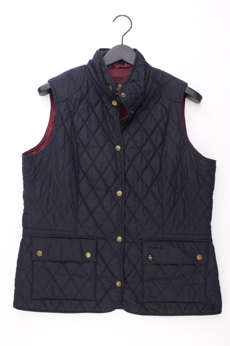 Barbour Steppweste Gr. 42 blau aus Polyester