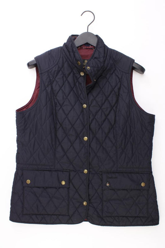 Barbour Steppweste Gr. 42 blau aus Polyester