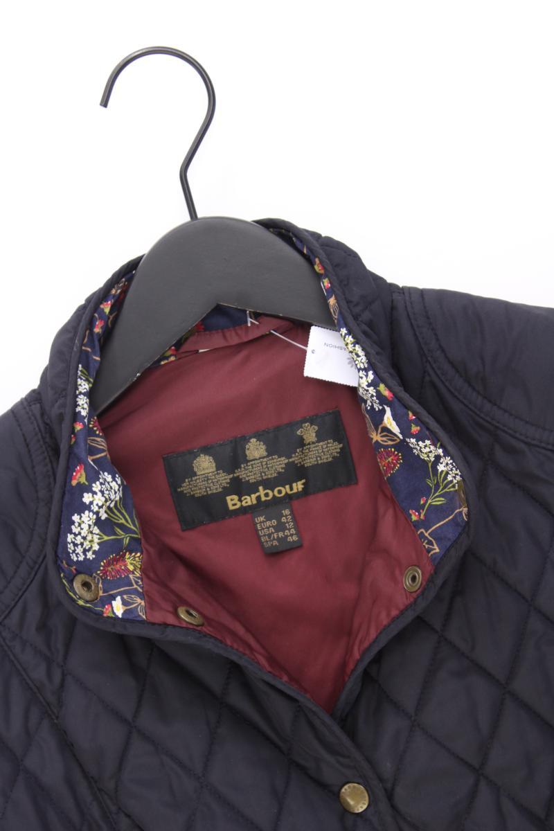 Barbour Steppweste Gr. 42 blau aus Polyester