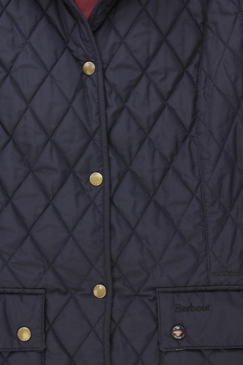 Barbour Steppweste Gr. 42 blau aus Polyester