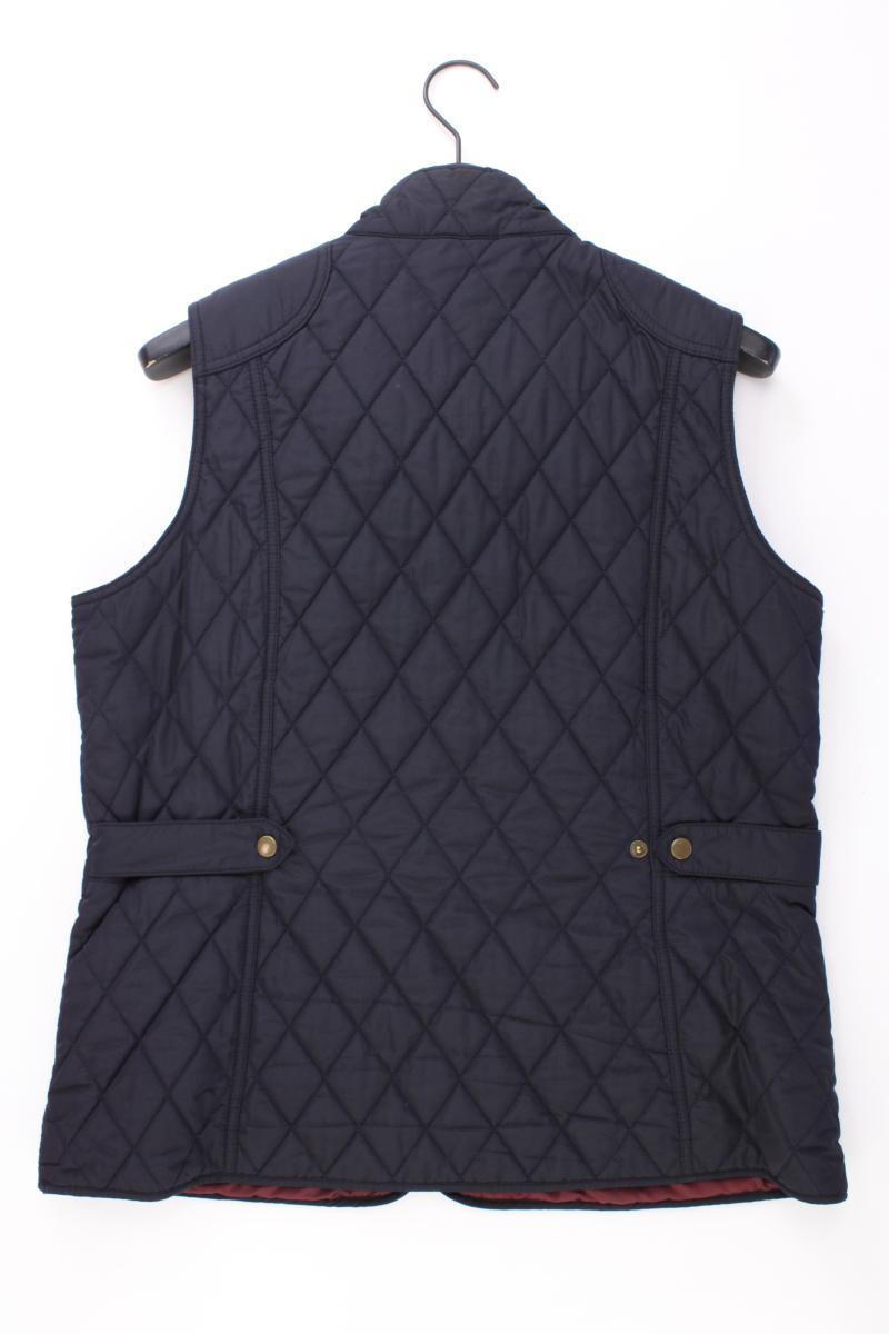 Barbour Steppweste Gr. 42 blau aus Polyester