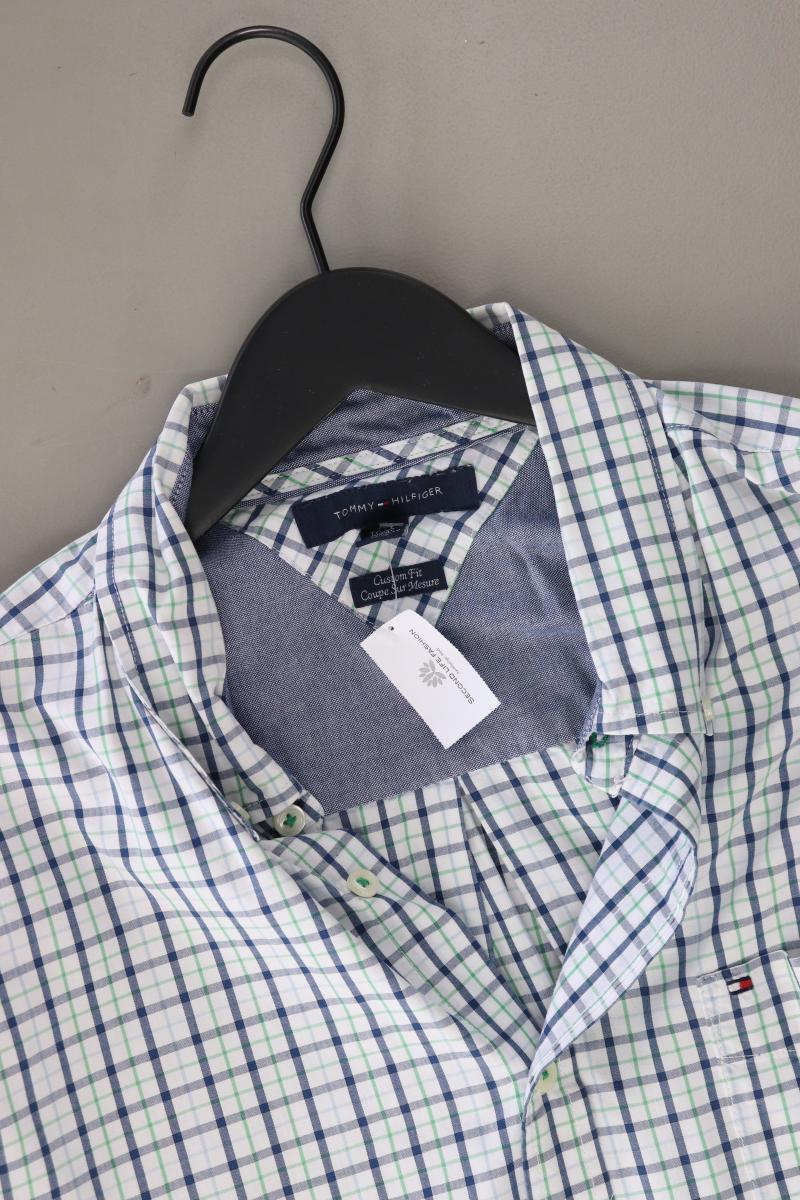 Tommy Hilfiger Karohemd für Herren Gr. XL kariert Langarm mehrfarbig