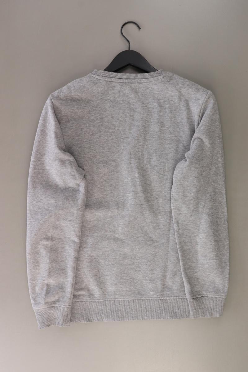 Jack & Jones Langarmpullover für Herren Gr. L grau aus Baumwolle