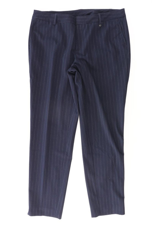 Bonita Anzughose Gr. 40 gestreift blau aus Polyester