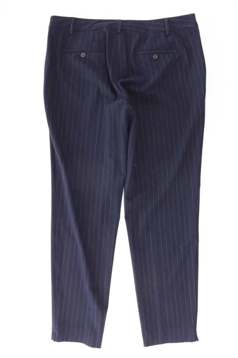 Bonita Anzughose Gr. 40 gestreift blau aus Polyester